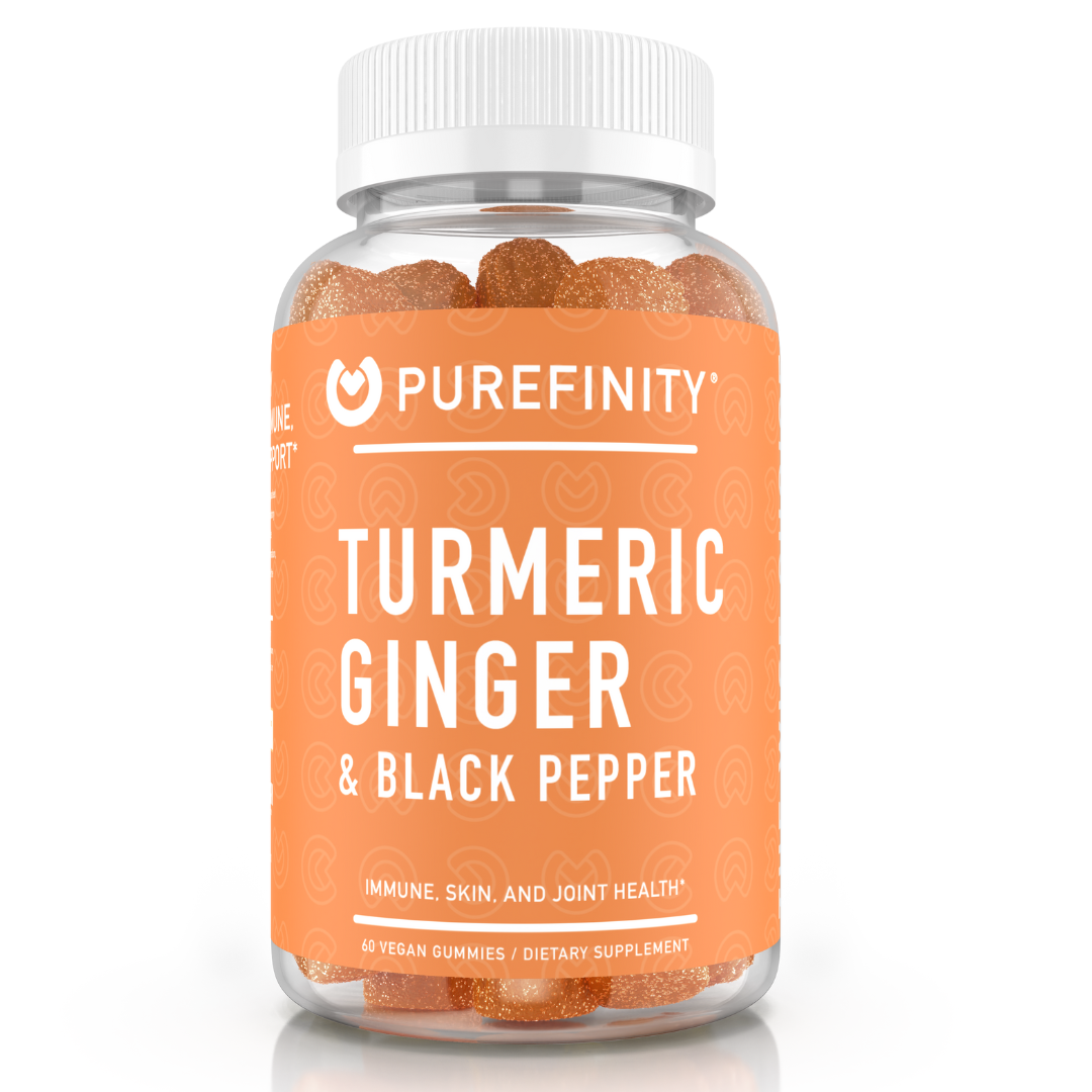 Turmeric Ginger and Black Pepper Gummies