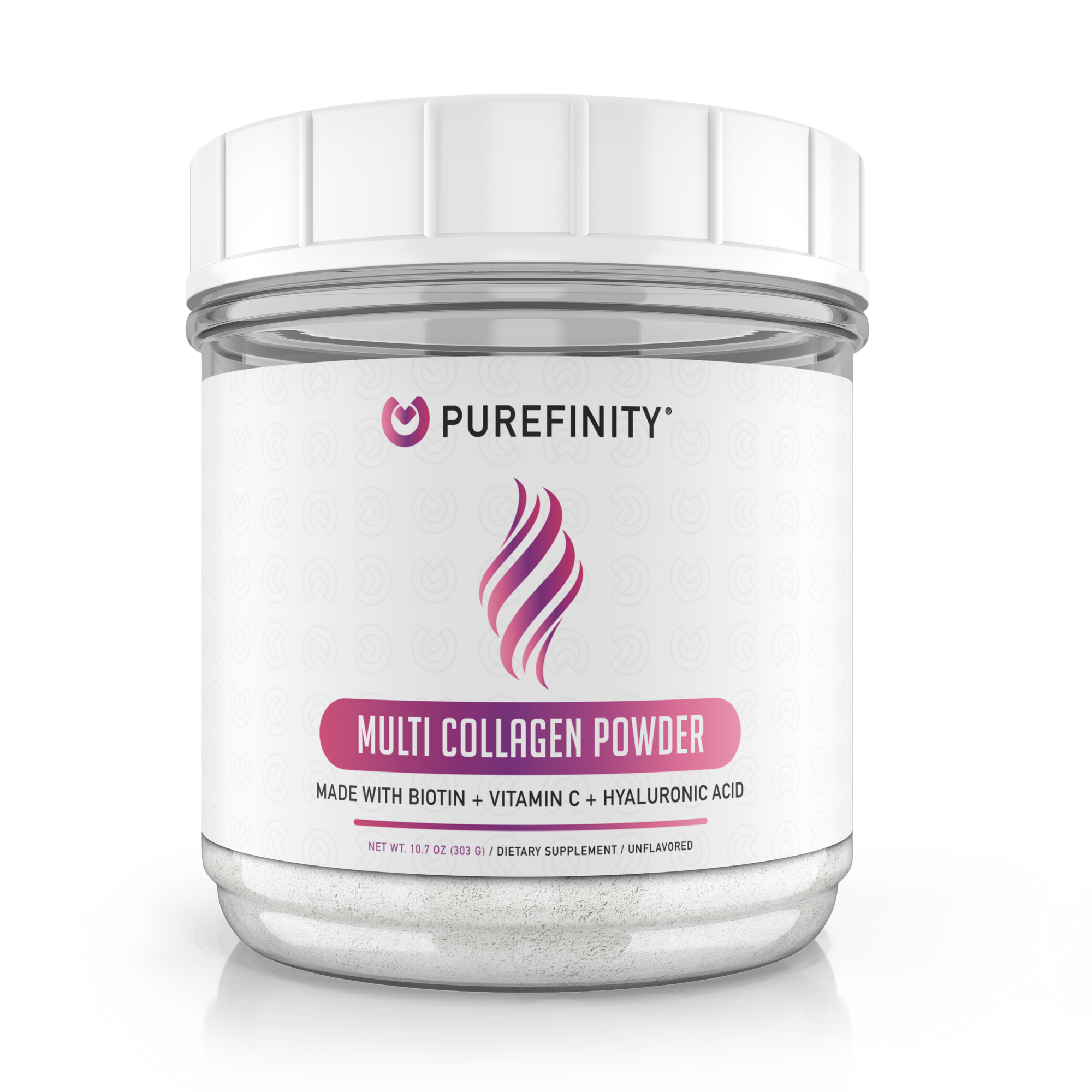 Multi Collagen Peptides Powder - Unflavored 10.7oz